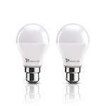 Syska 3W B22 LED Cool Day Light Bulb, Pack of 2